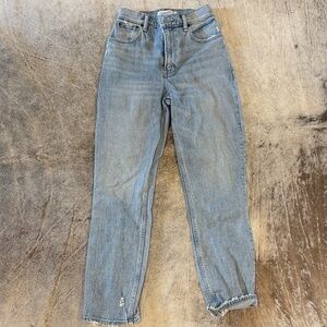 Abercrombie & Fitch Light Blue High Rise Jeans